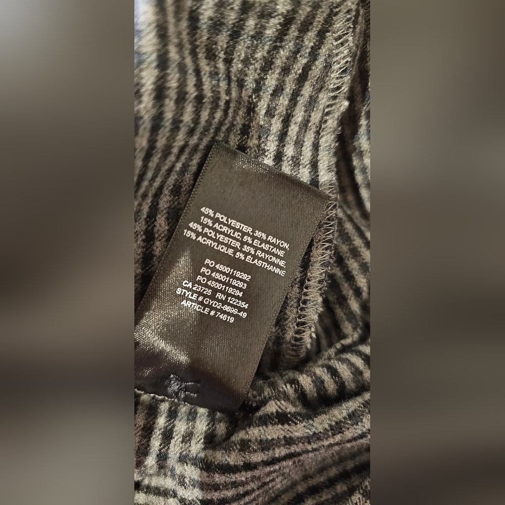 Aritzia Sunday best freshman plaid High-Rise Rise Pants Size 2 - Picture 8 of 10